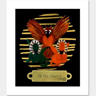 The Chariot Card Tarot Posters and Art